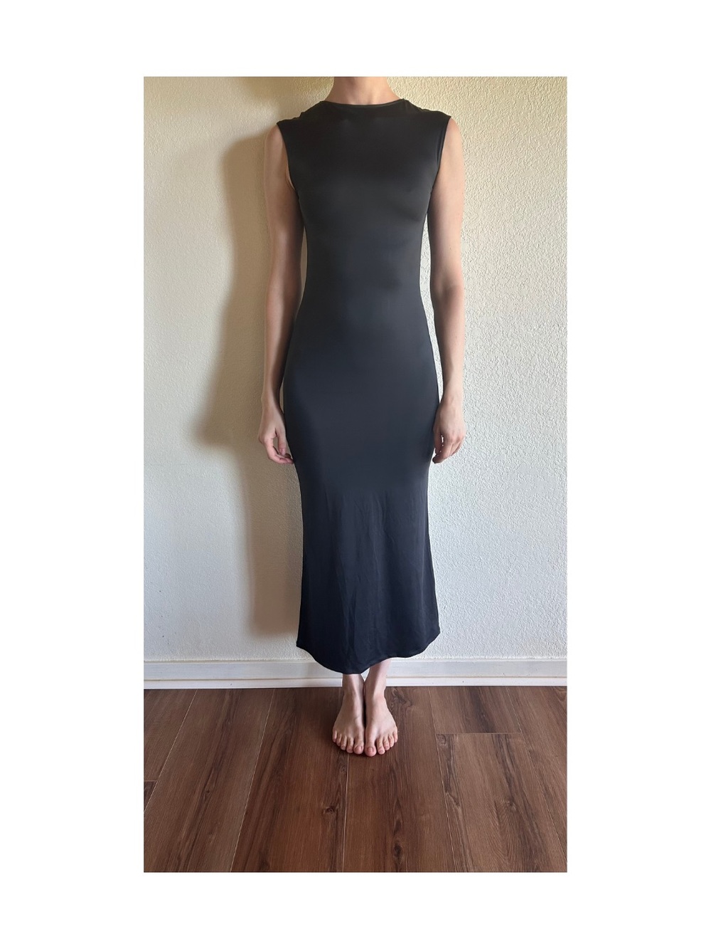 Divided Grey Sleeveless Maxi Bodycon Dress